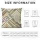 Ulloord Emotion Spring Summer Modern Throw Pillow Covers , Holiday Yellow Cushion Case for Home Sofa Couch Decoration