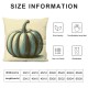 Ulloord Emotion Fall Decor Pillow Covers Gray Pumpkin Decorations Happy Farm Truck Throw Cushion Case for Fall Thanksgiving Home Decorative Pillows