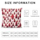 Ulloord Emotion Red Christmas Pillow Covers Farmhouse Christmas Decorations Merry Christmas Tree Winter Holiday Decor Throw Cushion Case for Home Couch